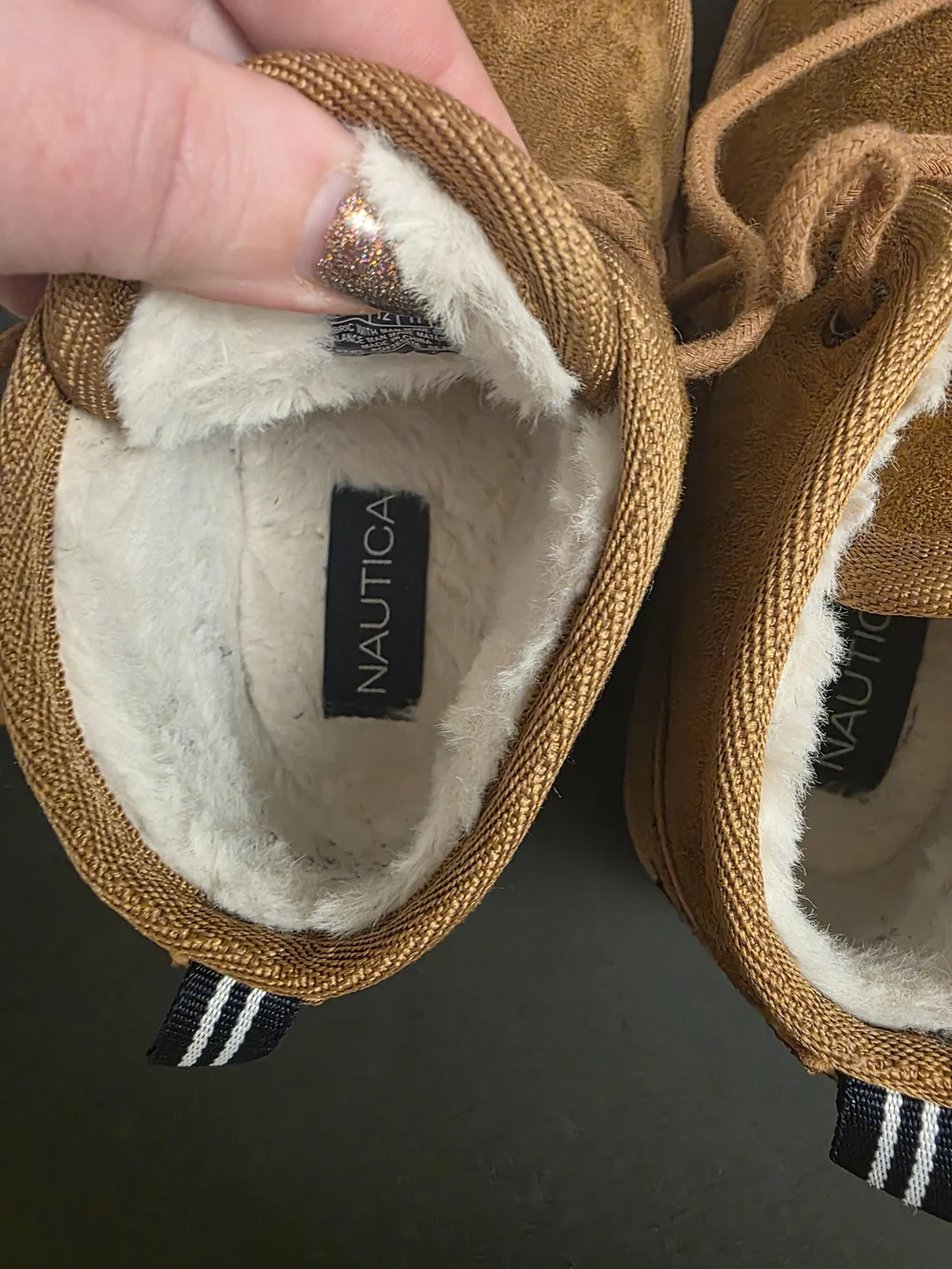 Nautica Kids Suede Chukka Boots - Tan - Sz 12 - Worn a Few Times